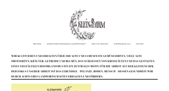 Desktop Screenshot of kleinefarm.org
